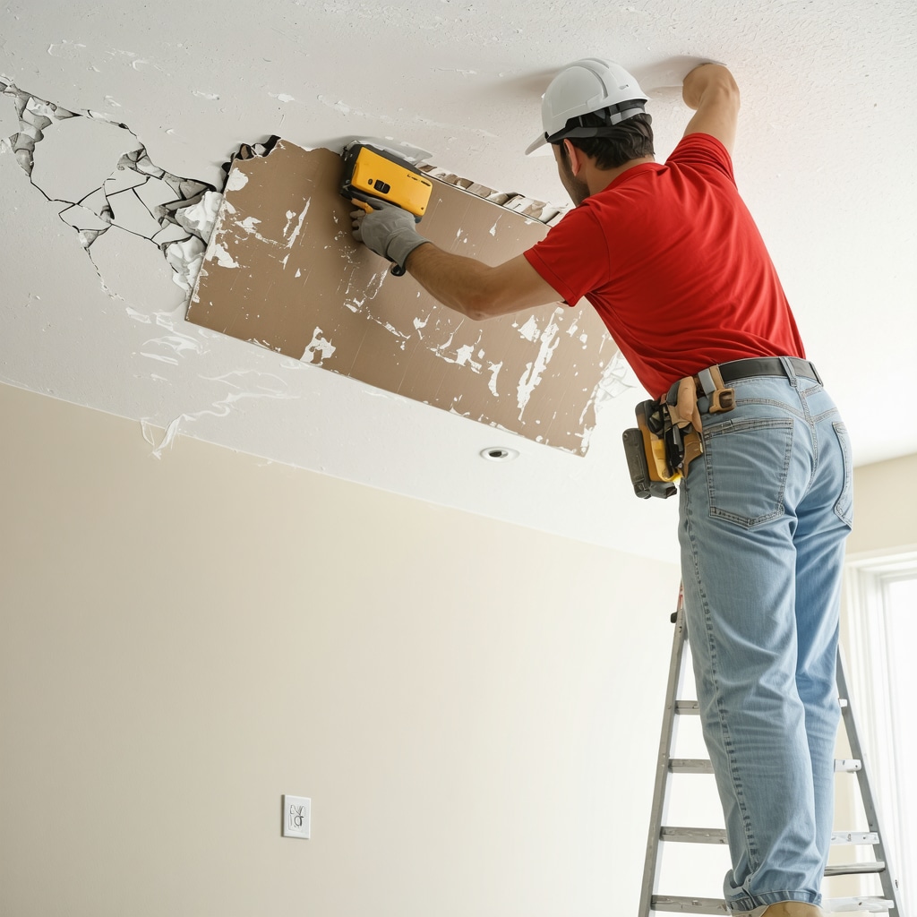 Drywall Contractor Solutions for Ceiling Damage Repairs in Tampa