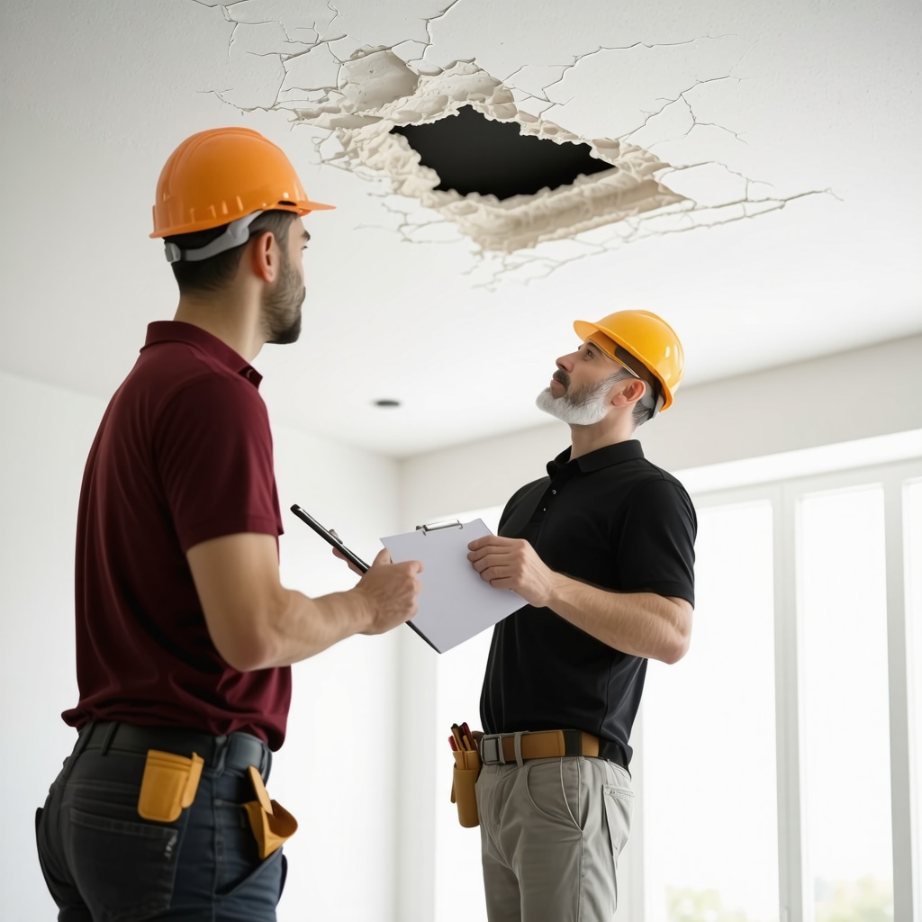 How to Choose the Best Drywall Contractor for Ceiling Damage