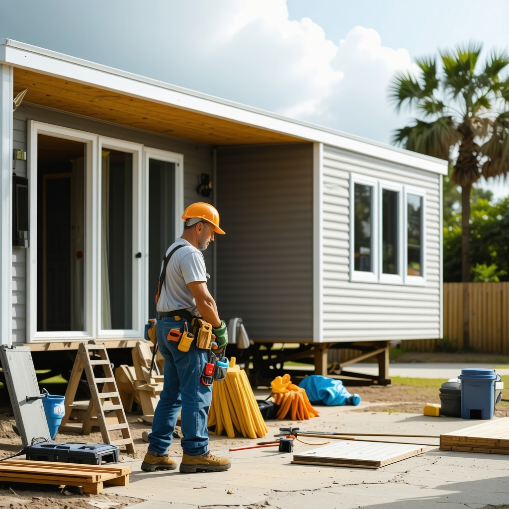 Mobile Home Upgrade Contractor Services with Permit Expertise Tampa