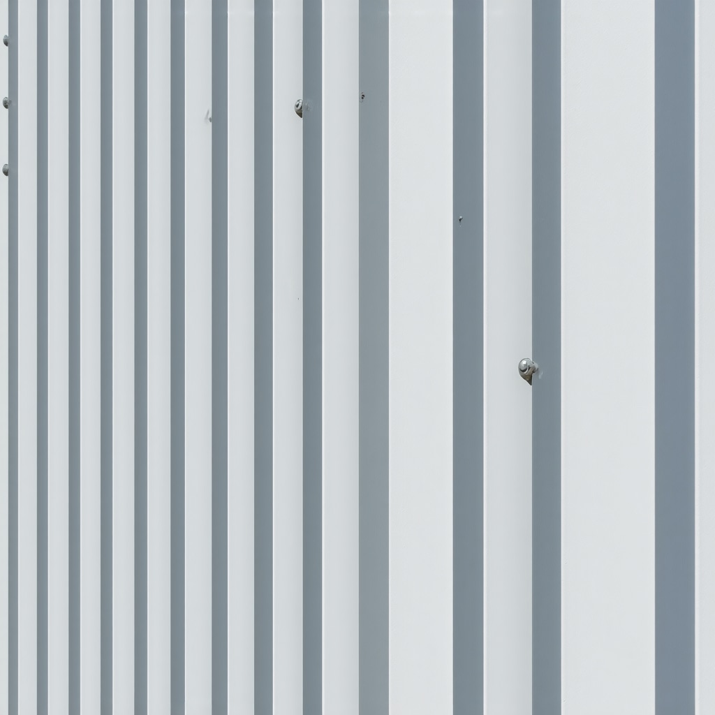 Close-up of aluminum fence with glossy nano-ceramic coating reflecting Tampa sunlight, highlighting corrosion resistance