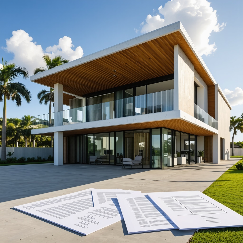 Modern Tampa home renovation with modular construction and virtual reality previews illustrating advanced investor flip techniques