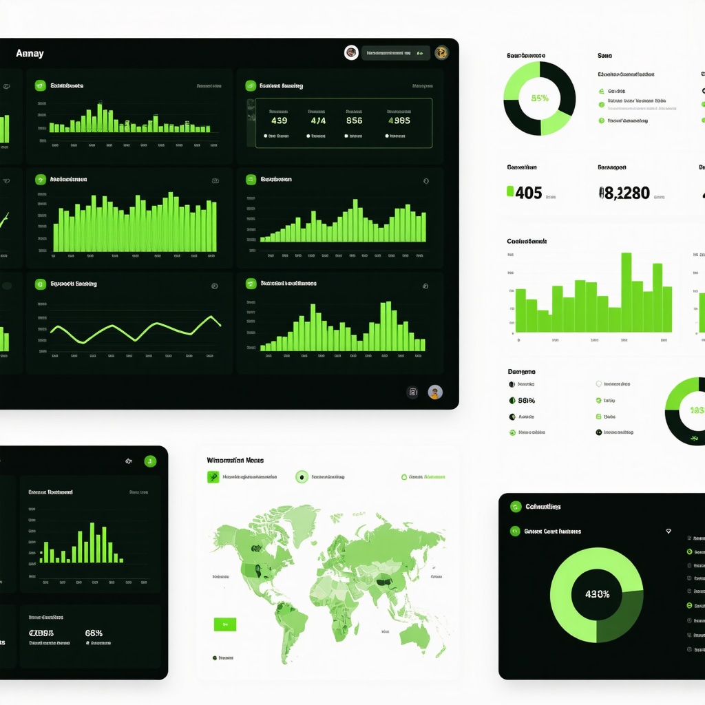 Futuristic digital dashboard displaying AI cybersecurity and sustainability metrics for contractor scheduling platforms in Tampa