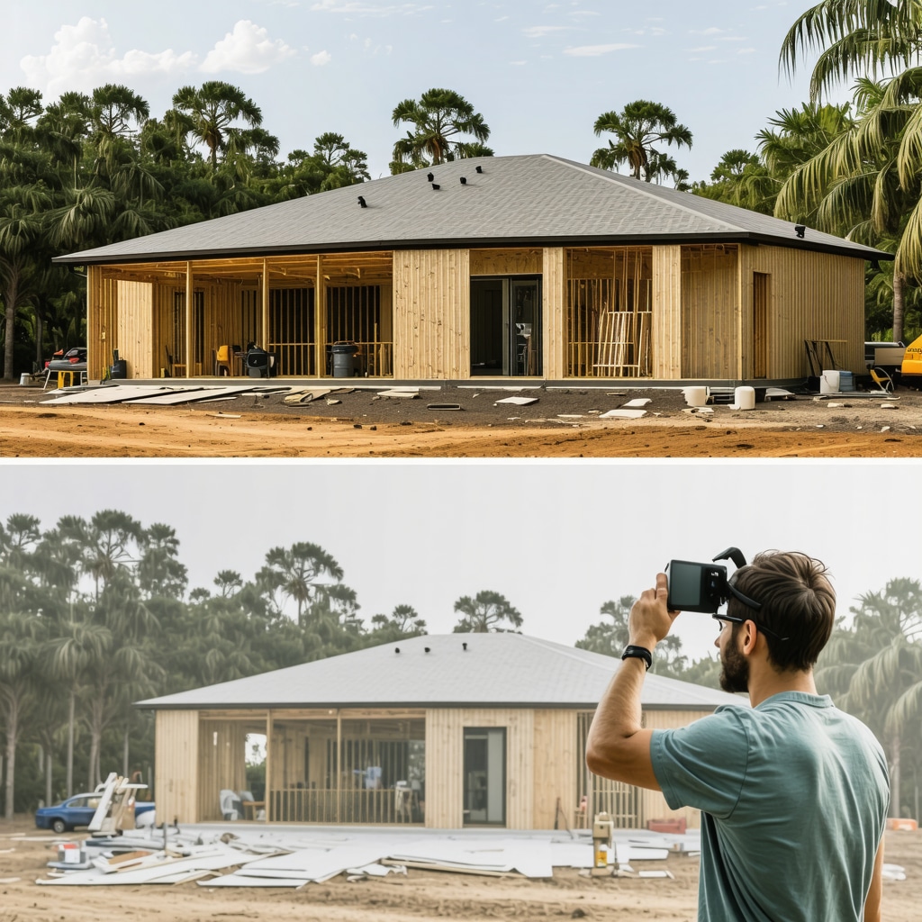 3D digital twin of Tampa home renovation featuring modular components and AI scheduling