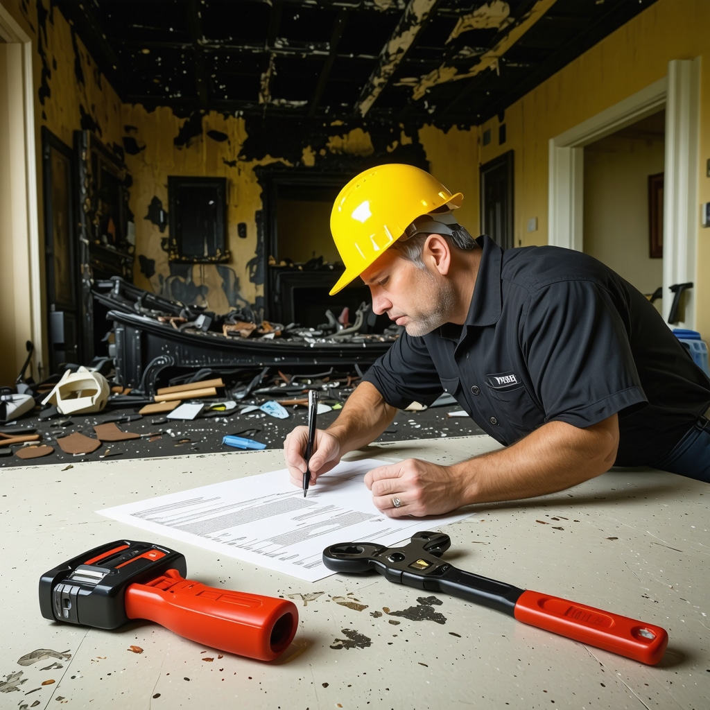 Fire Damage Repair Contractor Tampa: Insurance Claim Tips