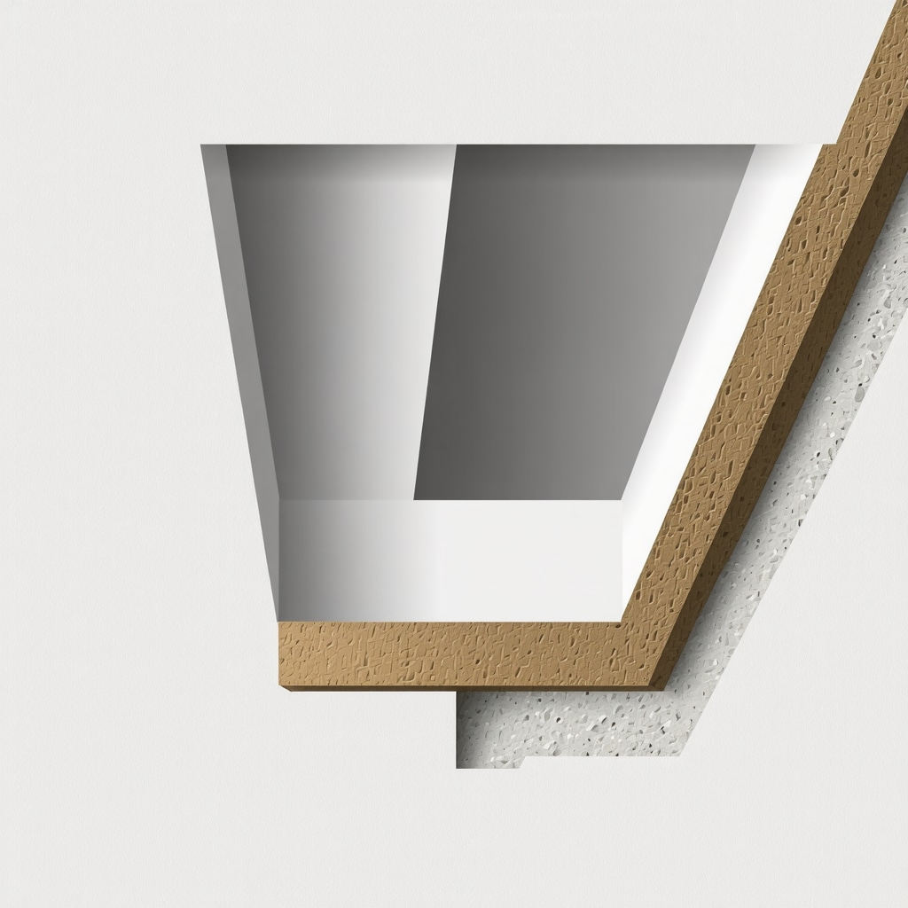 Diagram of a ceiling with smart moisture sensors and fiber-reinforced drywall panels in Tampa home