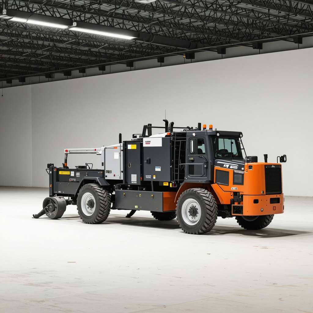 Modern drywall finishing tools and sustainable materials at a Tampa construction site
