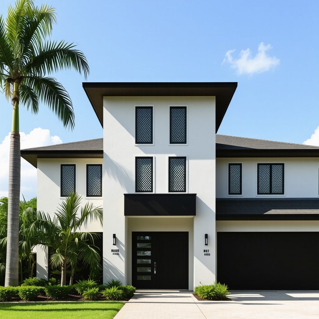 Tampa home exterior with insulated vinyl siding and aluminum soffits featuring micro-mesh vents