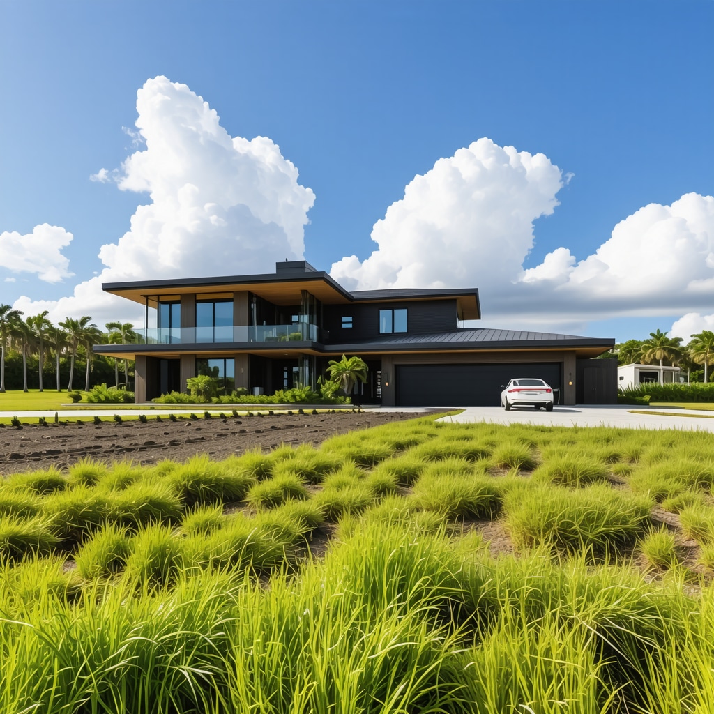 Tampa residential foundation with soil stabilization materials and IoT sensors