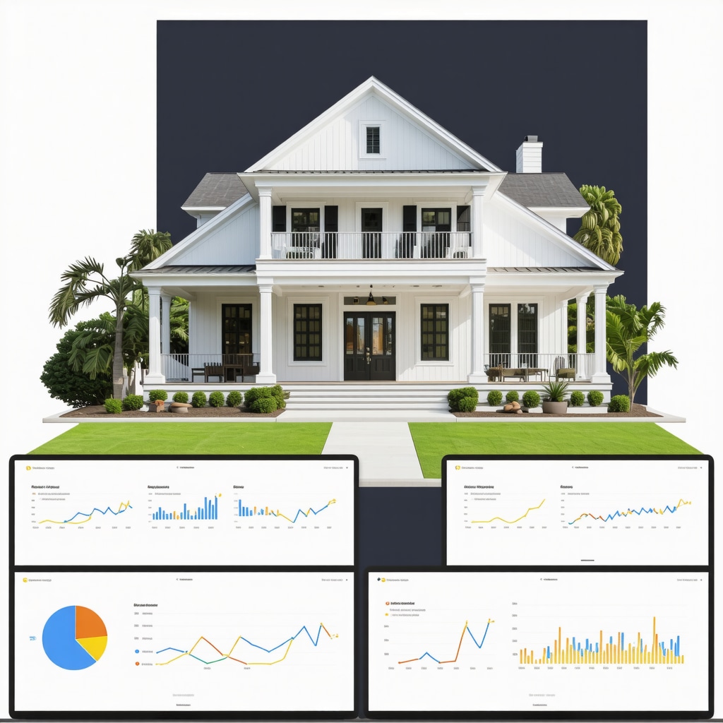 3D digital twin interface displaying real-time renovation progress and scheduling data for a Tampa home