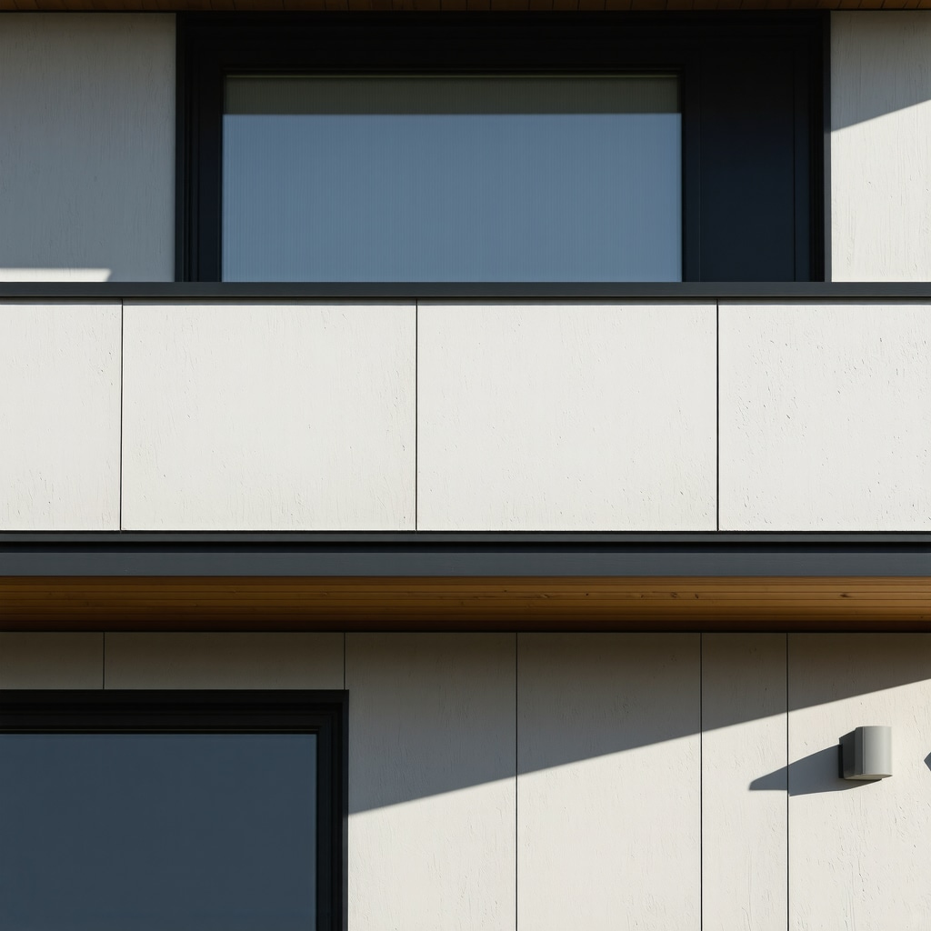Fiber cement siding being installed on a coastal house, showcasing durability and craftsmanship