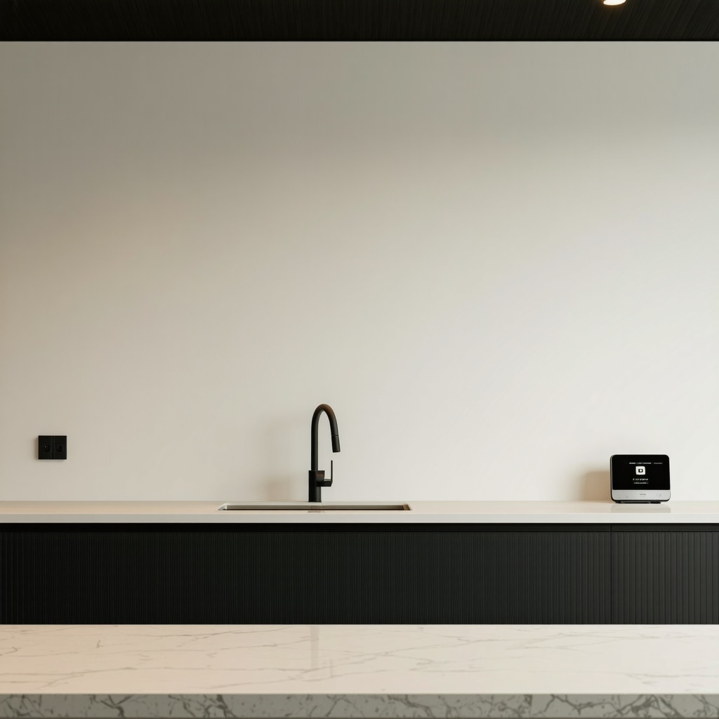 Tampa home kitchen with smart appliances and IoT devices