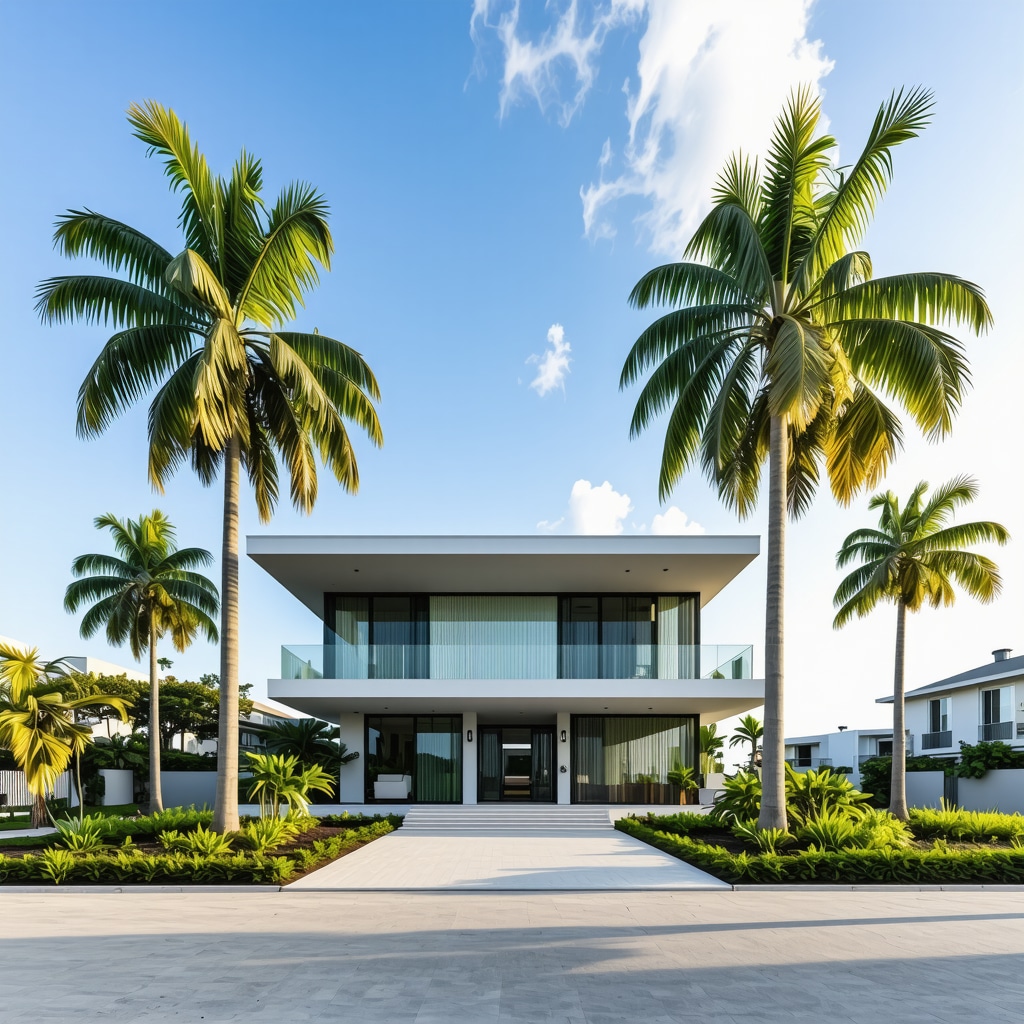 Modern coastal home in Crystal Beach with smart home technology and hurricane-resistant design