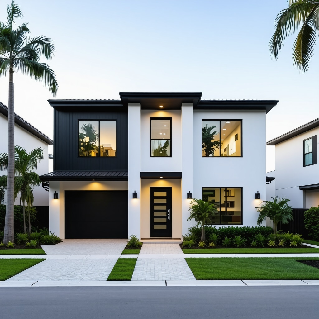 Beautiful Tampa home with upgraded exterior and landscaping