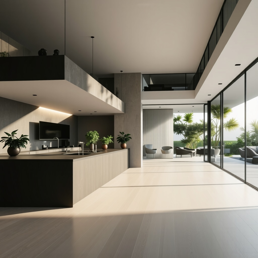Modern Tampa home renovation using AI and BIM technology