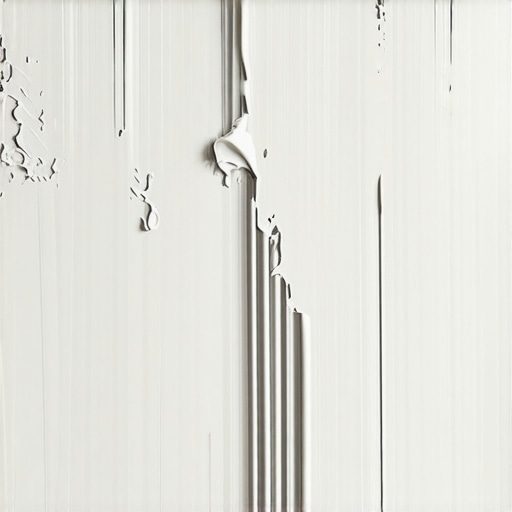 Close-up of drywall seam showing flawless mudding and sanding work by an expert
