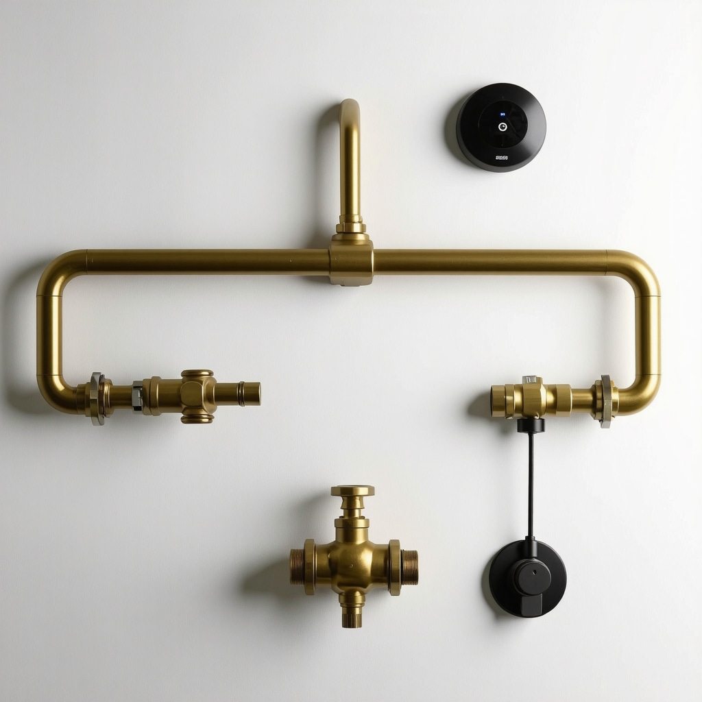 High-tech Tampa home plumbing with smart leak detectors and eco fixtures.